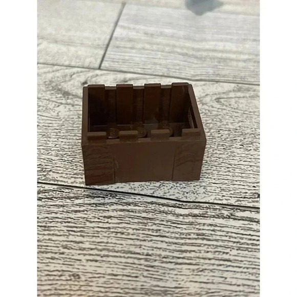 LEGO PART 30150 - Reddish Brown Crate / Box / Container - Pirates / Castle - Picture 5 of 7